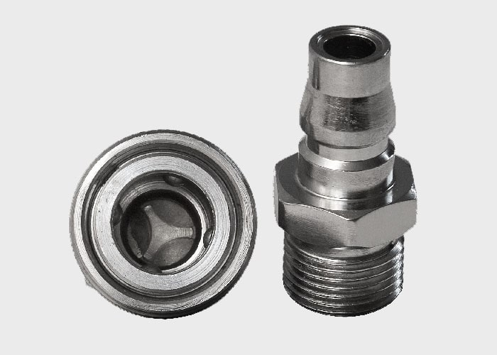 single shut off couplings